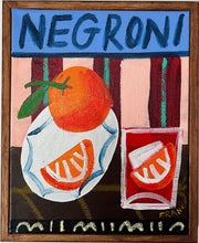 Load image into Gallery viewer, Negroni with sliced oranges (Framed)