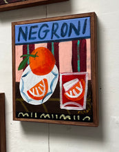 Load image into Gallery viewer, Negroni with sliced oranges (Framed)