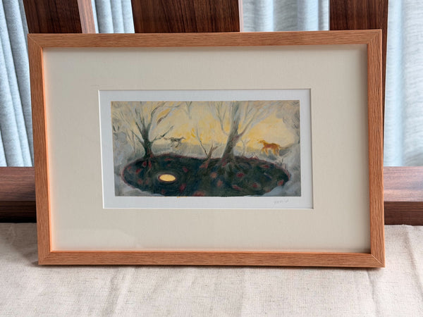 New light is being nurtured (Framed)