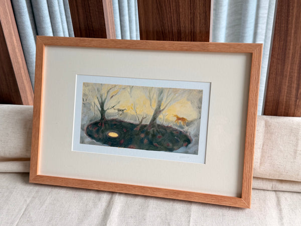 New light is being nurtured (Framed)
