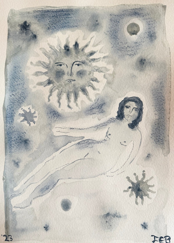 Night sky swimmer