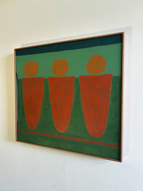 Orange Float (Framed)