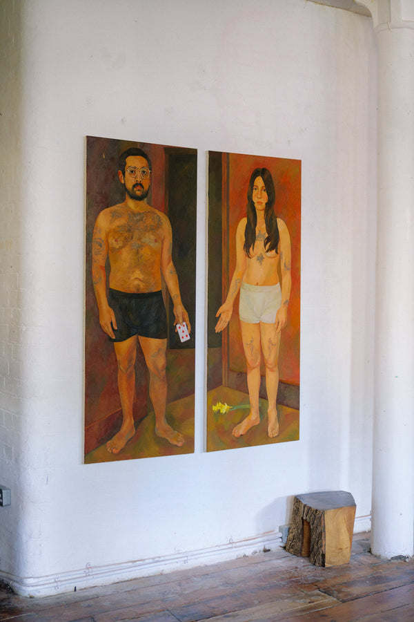 The Moth (diptych)