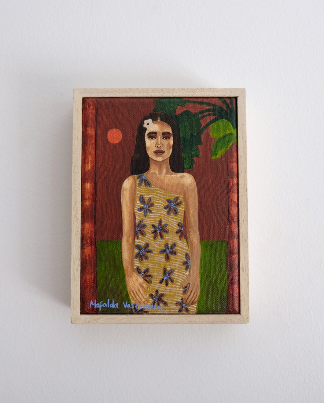 Papaya Tree (Framed)