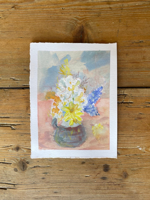 Rain and Flowers #1