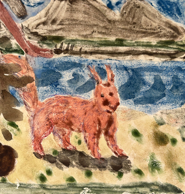 Red Squirrel (Framed)
