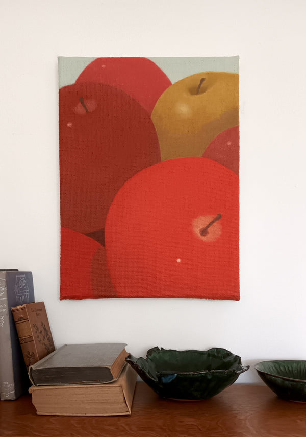 Red and green apples