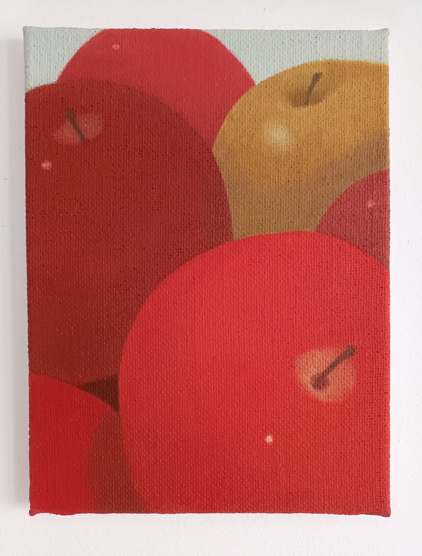 Red and green apples