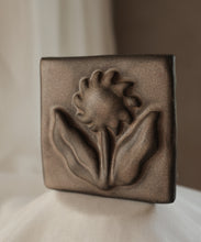 Load image into Gallery viewer, Floral Relief Tile, Cortado 3