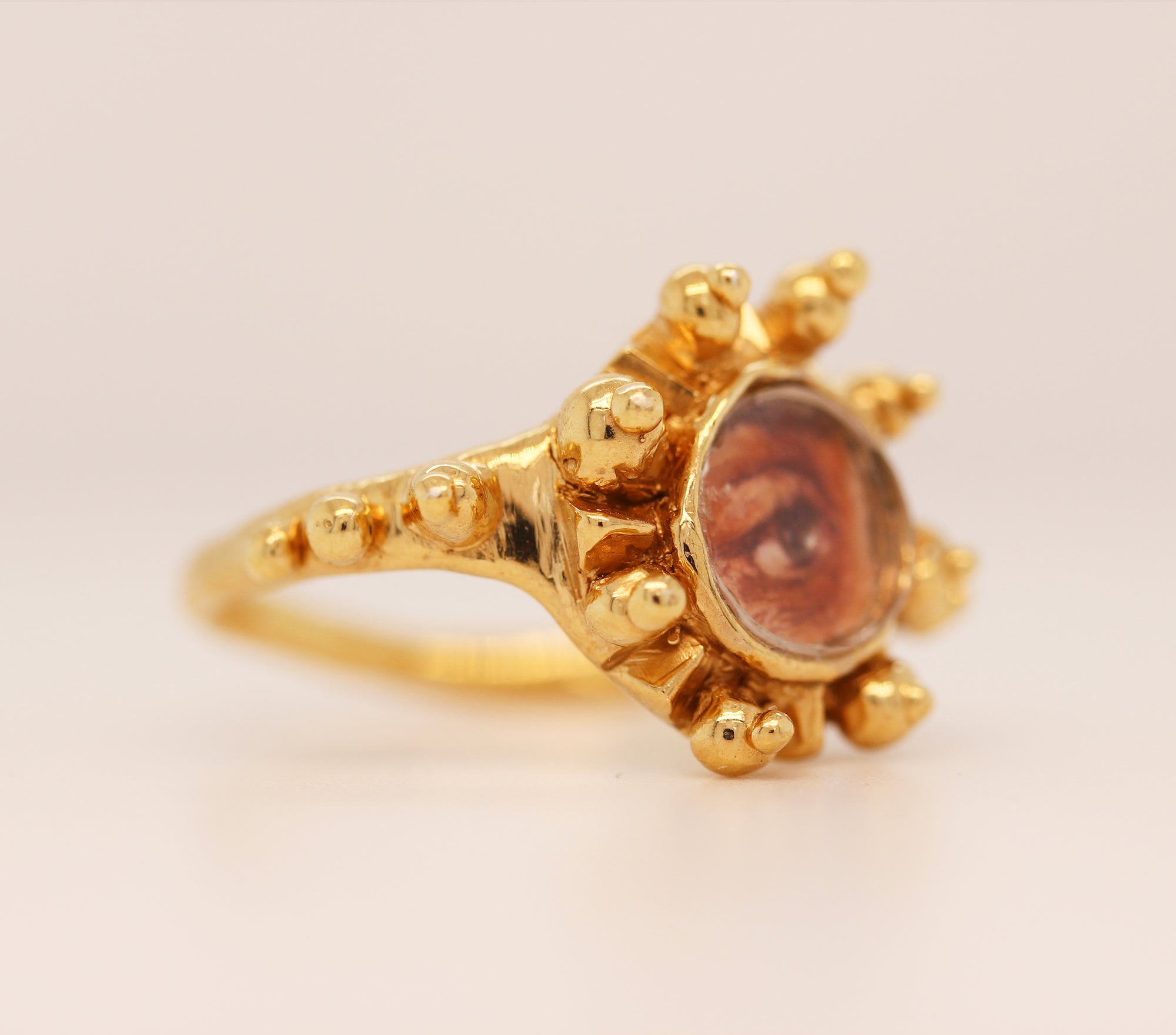 (Gold Vermeil) The Ritual Lover's Eye Ring