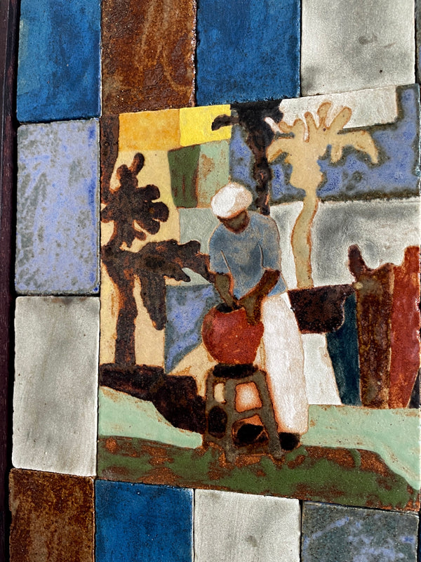 Roadside Potter (Framed)