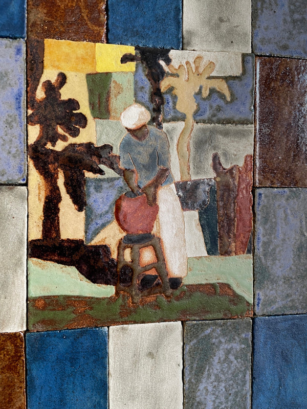 Roadside Potter (Framed)