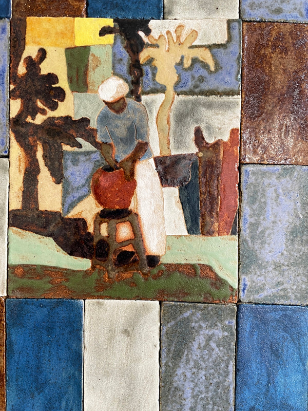 Roadside Potter (Framed)