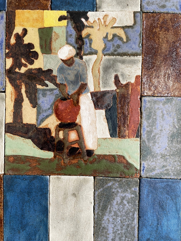 Roadside Potter (Framed)