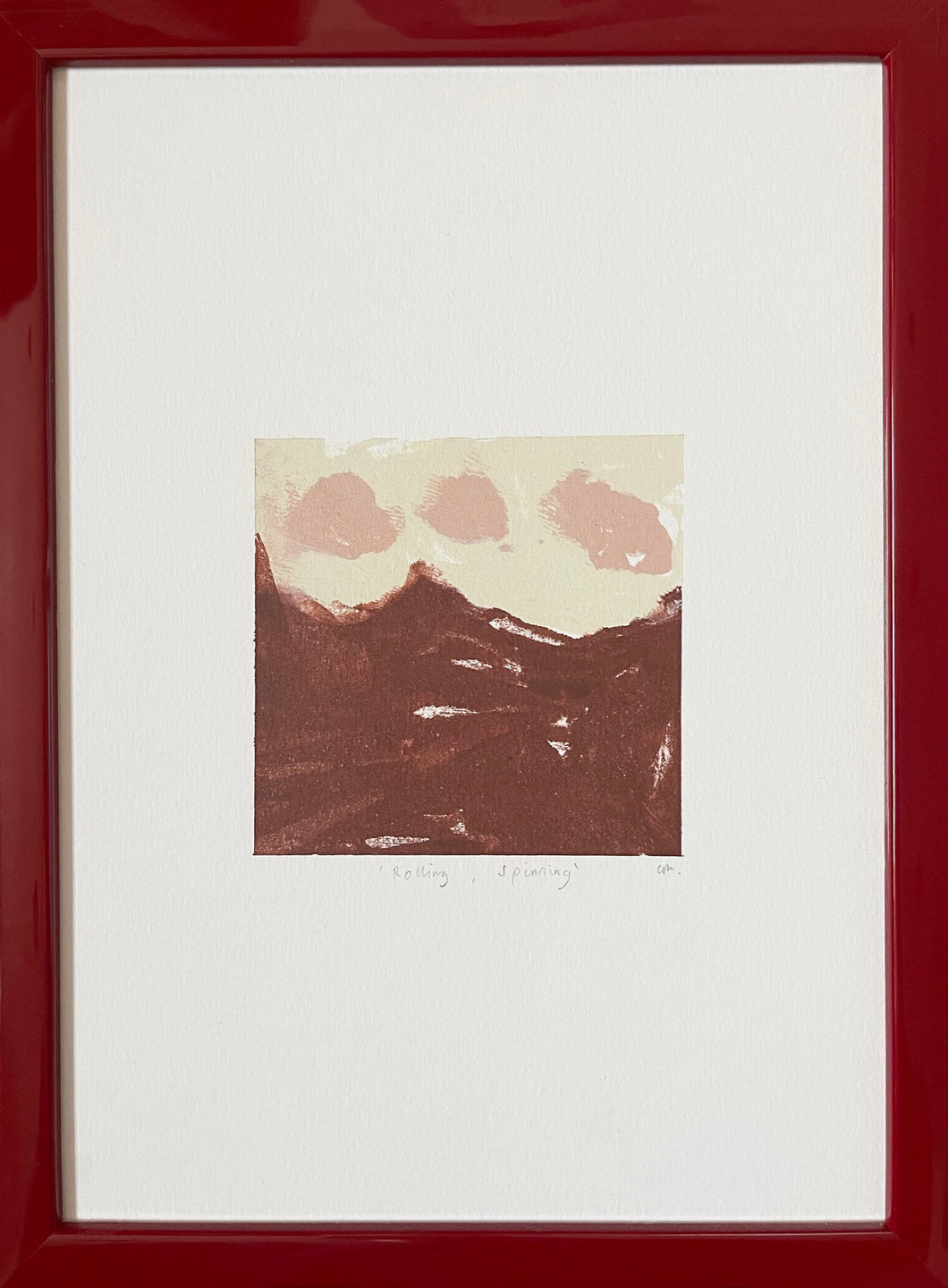 Rolling, Spinning (Framed)