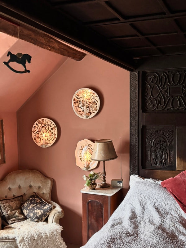 Floral sconce #2