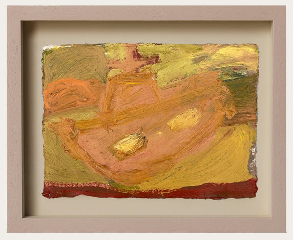 Beached at the pink house (Framed)
