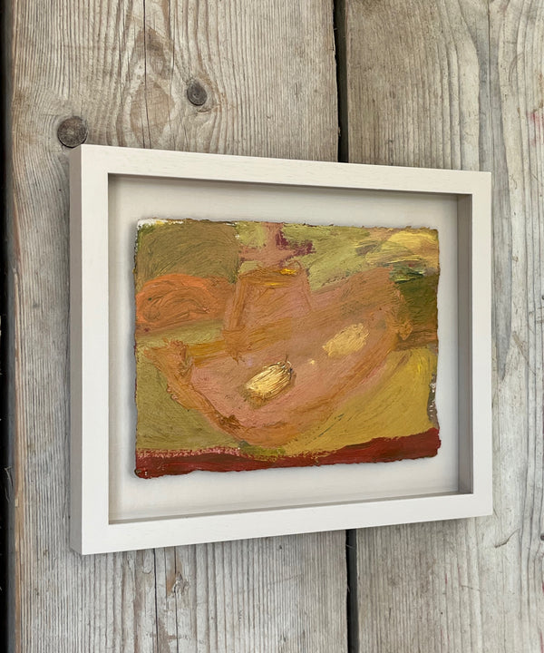 Beached at the pink house (Framed)