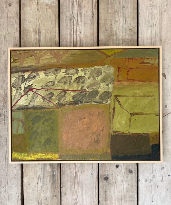Boathouses (Framed)
