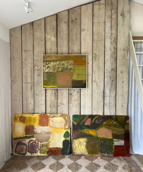 Boathouses (Framed)