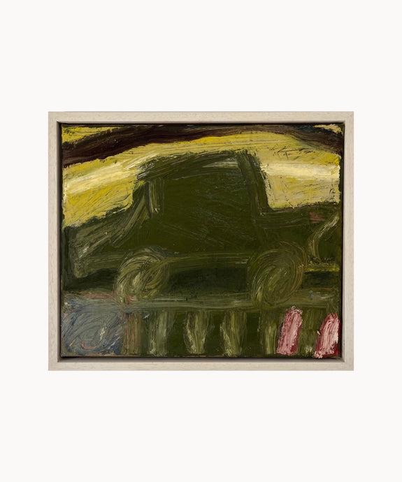 Car in Kyrgyzstan (Framed)