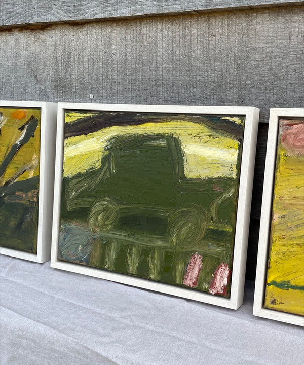 Car in Kyrgyzstan (Framed)