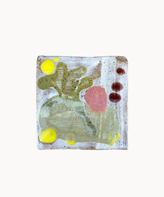Fern Glazed Tile I