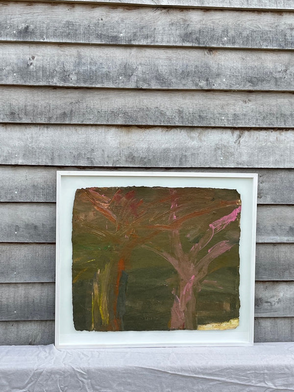 In the woods (Framed)