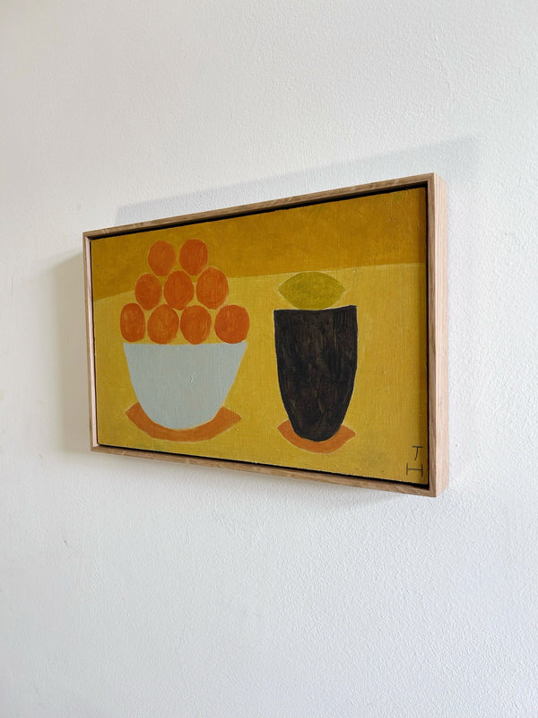 Stacked Oranges (Framed)