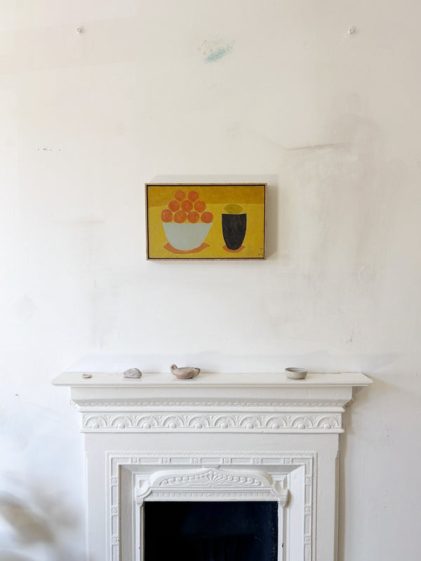 Stacked Oranges (Framed)