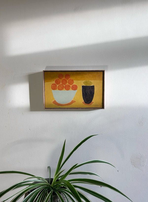 Stacked Oranges (Framed)