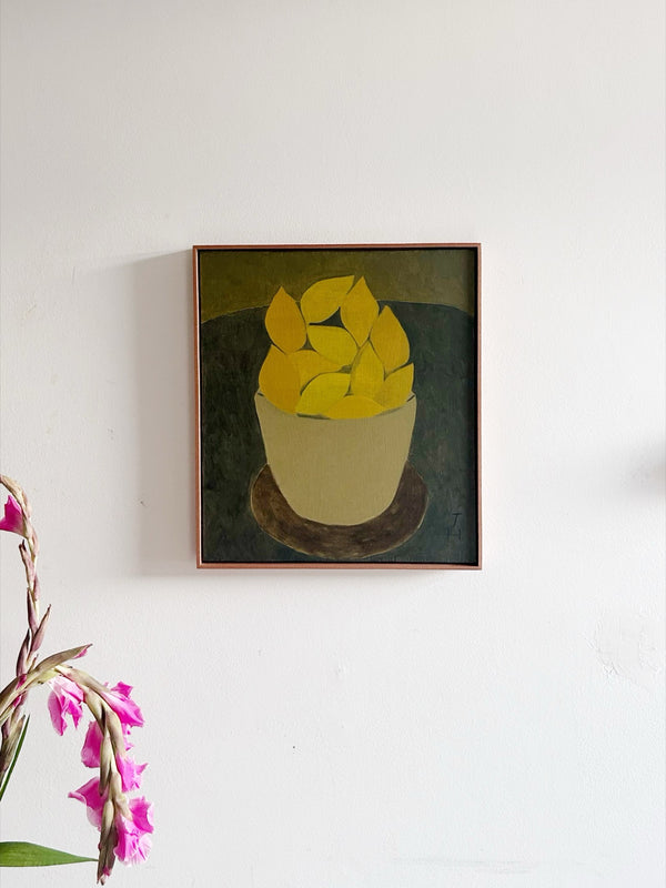 Stacked Lemons (Framed)