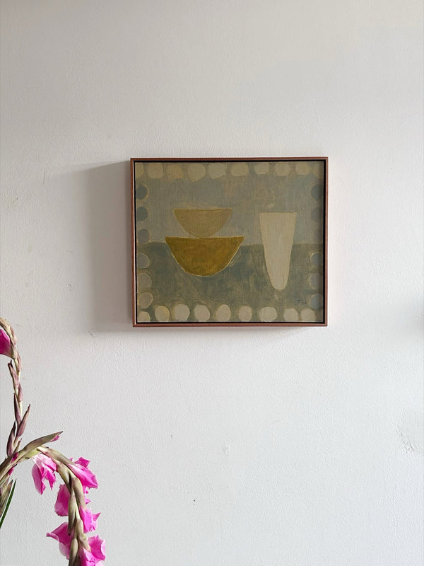Stacked in Circles (Framed)