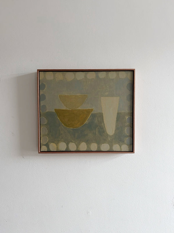 Stacked in Circles (Framed)
