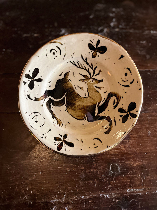 Stag side plate #1