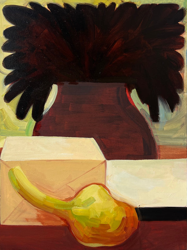 Still Life with Butter, Artichoke and Phone