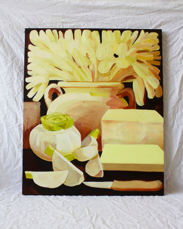 Still Life with Butter and Turnip