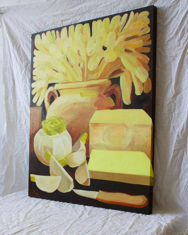 Still Life with Butter and Turnip