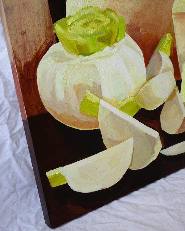 Still Life with Butter and Turnip