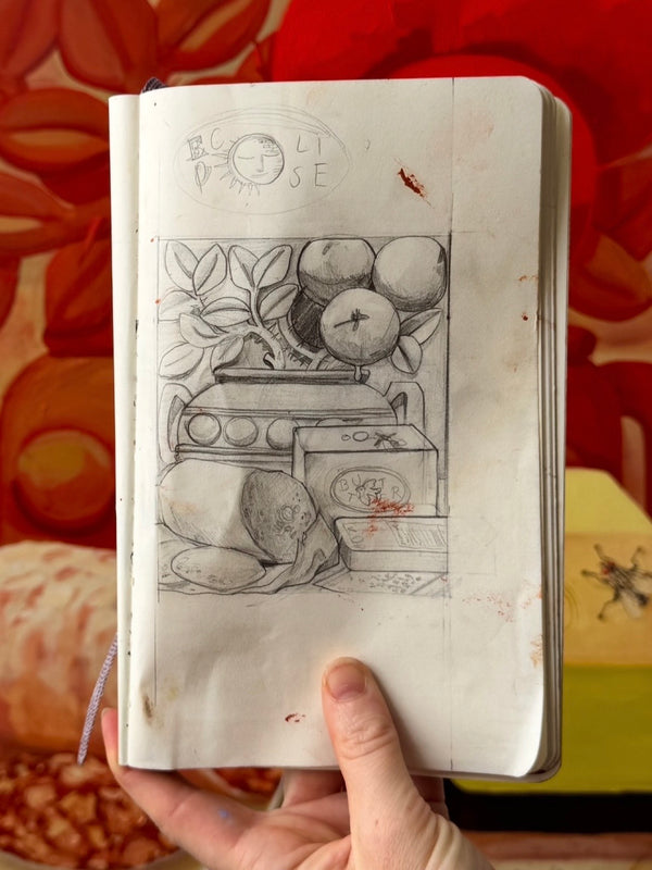 Still Life with Oranges, Meat and Butter