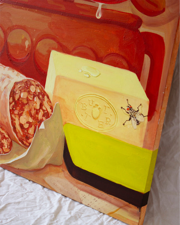 Still Life with Oranges, Meat and Butter
