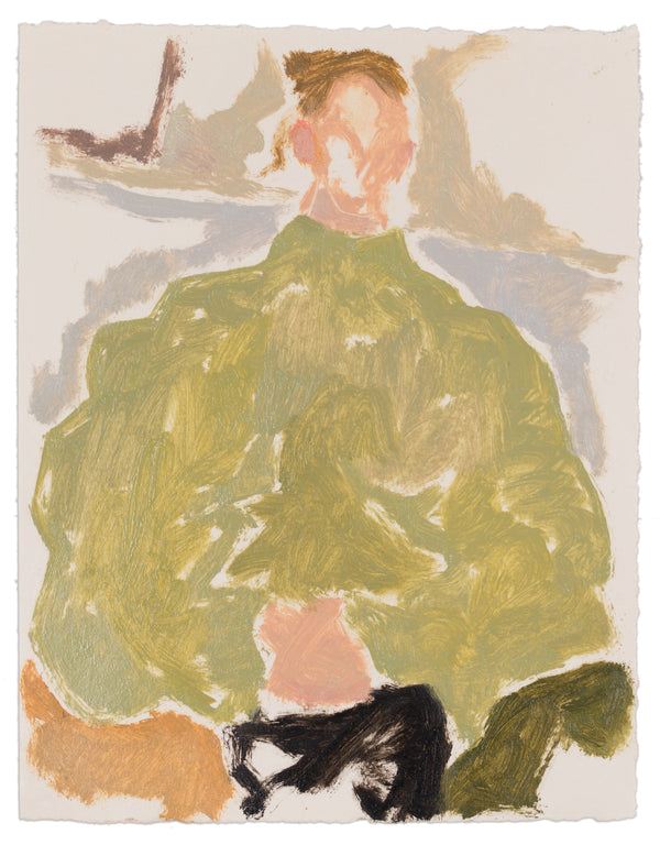 Study for Liz in Green Jumper
