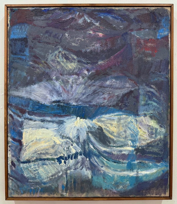 Sunlight wakes up the mountains (Framed)