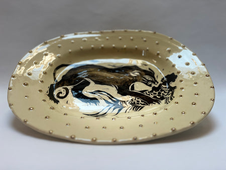 Tears of gold Large platter