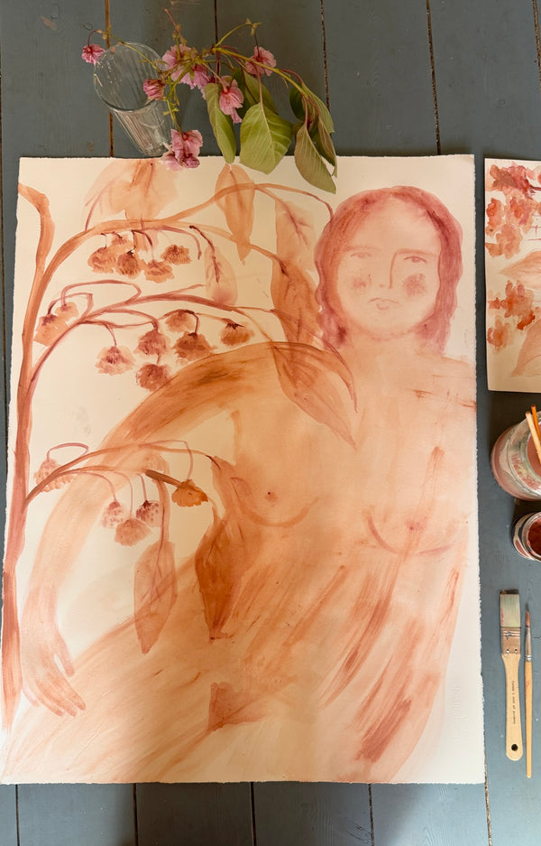 Terra Nymph in cherry blossom
