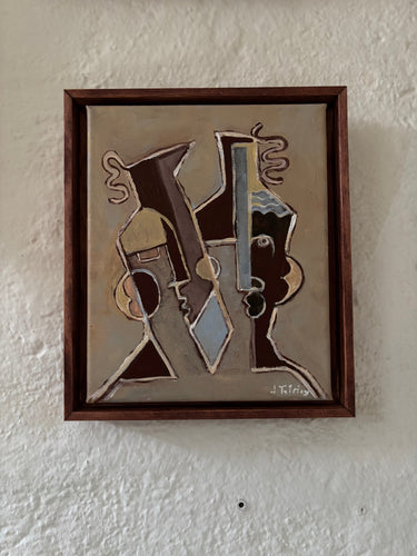 Funny vases (Framed)