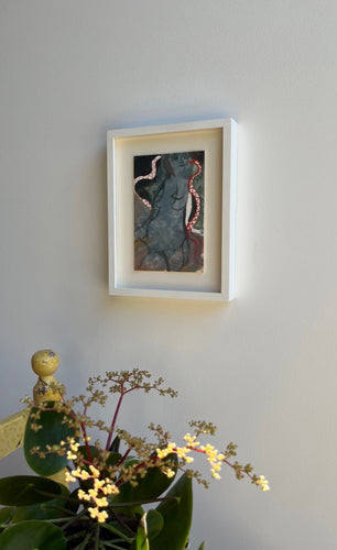 The red snakes in the midnight hour (Framed)