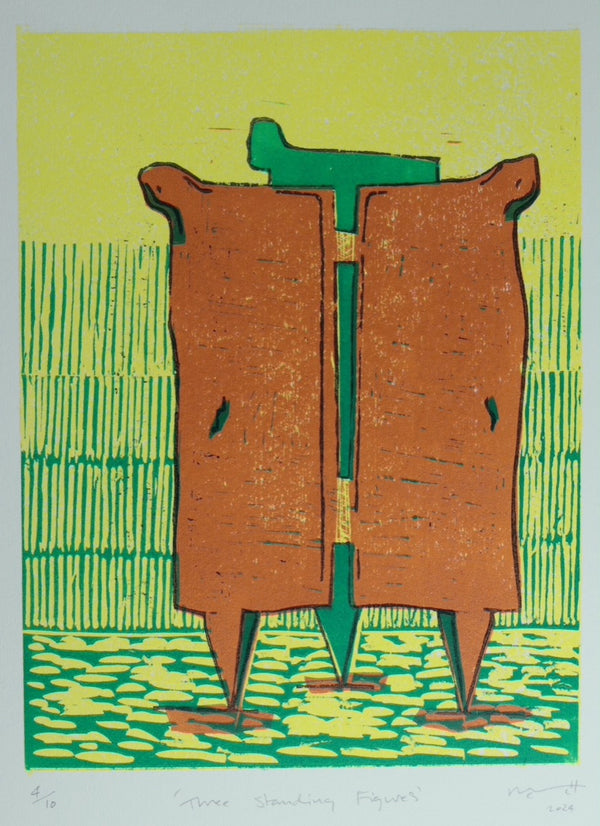 Three Standing Figures