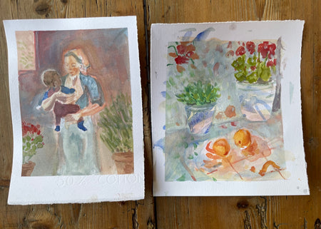 Tangerines and Geraniums