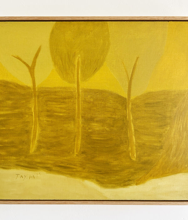 Trees in Yellow (Framed)